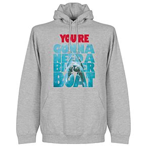You're Going to Need a Bigger Boat Jaws Hoodie - Grey