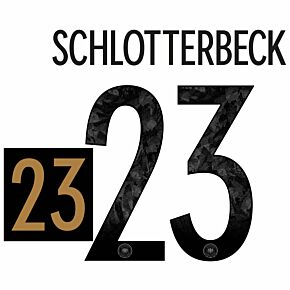 Schlotterbeck 23 (Official Printing) - 22-23 Germany Home