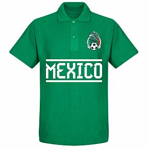 Mexico Team Polo Shirt - Green