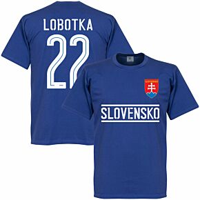 Slovaki Team Lobotka 22 T-shirt - Royal