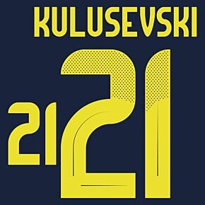Kulusevski 21 (Official Printing) - 24-25 Sweden Away