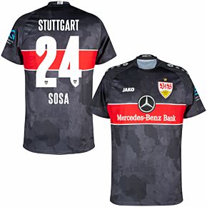 21-22 VfB Stuttgart 3rd Shirt + Sosa 24 (Official Printing)
