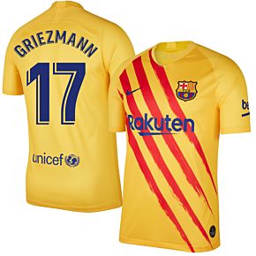 Nike Barcelona 4th Griezmann 17 Shirt 2019-2020 (Fan Style Printing)