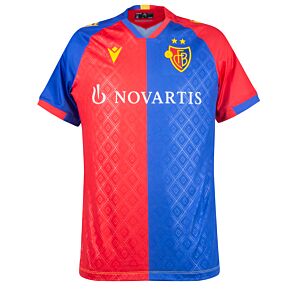 22-23 FC Basel Home Authentic Matchday Shirt