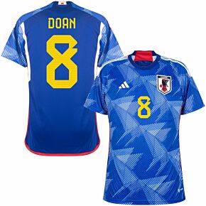 22-23 Japan Home Shirt + Doan 8 (Official Printing)