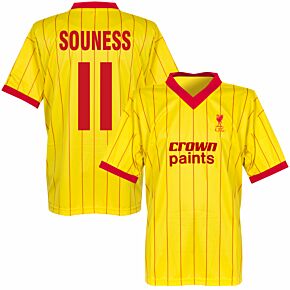 1982 Liverpool Away Retro Shirt + Nouness 11