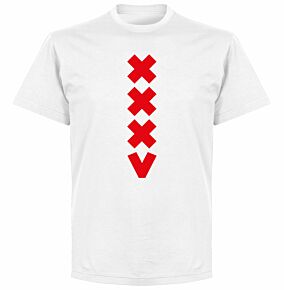 Ajax 35 Times KIDS T-shirt - White