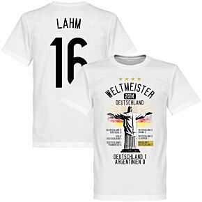 Germany Road To Victory Lahm Tee - White