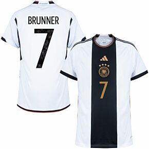 22-23 Germany Home Shirt + Brunner 7 (Official Printing)