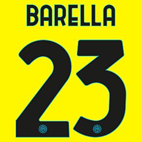 Barella 23 (Official Printing) - 22-23 Inter Milan 3rd