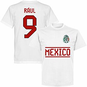Mexico Rául 9 Team KIDS T-shirt - White