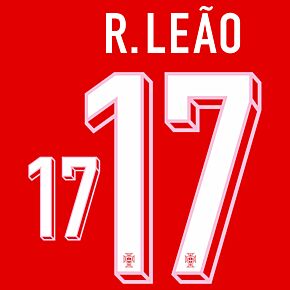 R.Leão 17 (Official Printing) - 24-25 Portugal Home
