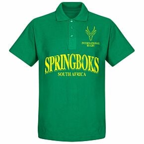 South Africa Springboks Rugby Polo Shirt - Green