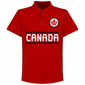 Canada Team Polo Shirt - Red