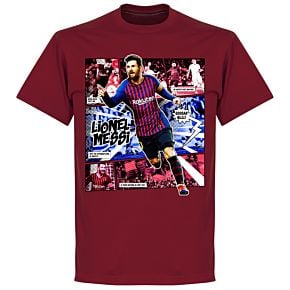 Messi Comic T-Shirt - Chilli Red