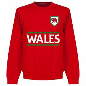 Wales Team KIDS Sweatshirt - Red
