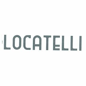 Locatelli Nameblock (Official Printing) - 22-23 Juventus Home