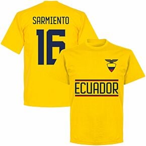 Ecuador Team Sarmiento 16 T-shirt - Yellow