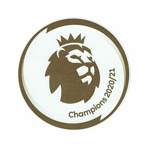 21-22 Premier League Champions Patch (20-21 Winners) - Man City - Replica Size 65mm