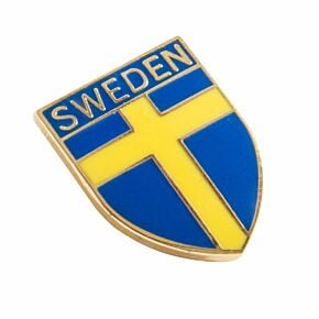 Sweden Enamel Pin Badge