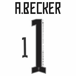 A.Becker 1 (Official Printing) - 22-23 Brazil GK (Black)