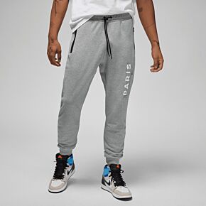 22-23 PSG x Jordan Fleece Pants - Grey Heather/White