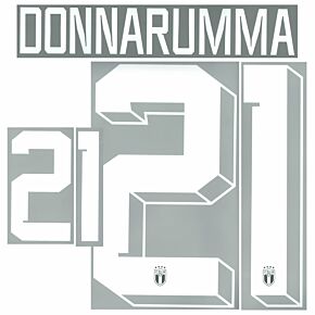 Donnarumma 21 (Official Printing) - 22-23 Italy Home GK