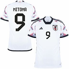 22-23 Japan Away Shirt + Mitoma 9 (Official Printing)