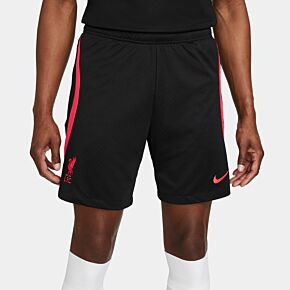 22-23 Liverpool Dri-Fit Strike Training Shorts - Black/Red