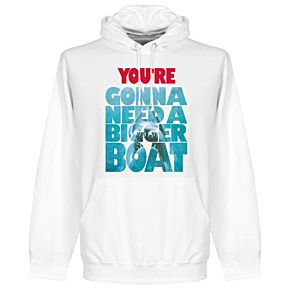 You're Going to Need a Bigger Boat Jaws Hoodie - White