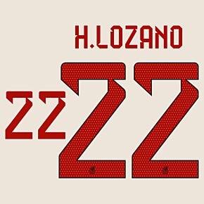 H.Lozano 22 (Official Printing) - 22-23 Mexico Away