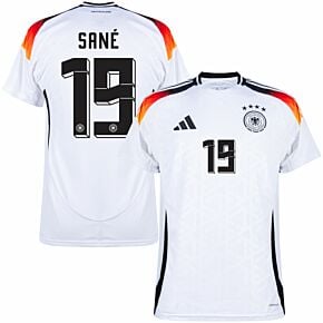 24-25 Germany Home Shirt + Sané 19 (Official Printing)