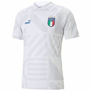 22-23 Italy Away Pre-Match Top - White