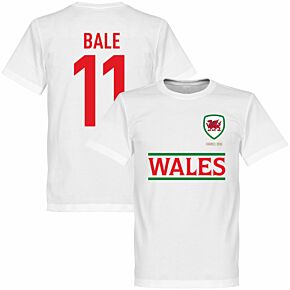 Wales Bale Kids Team Tee - White