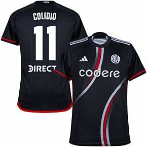 2024 River Plate 3rd Shirt + Colidio 11 (Fan Style Printing)