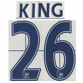 King 26 - 08-09 Tottenham Home Official Sencilia Name & Number