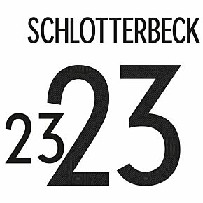 Schlotterbeck 23 (Official Printing) - 20-21 Germany Home