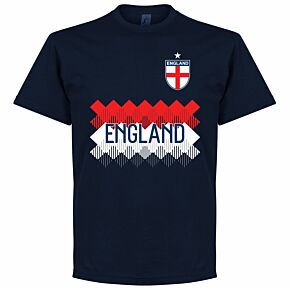 England Team Tee - Navy