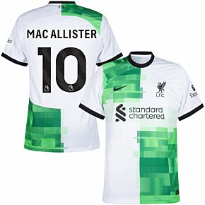 23-24 Liverpool Away Shirt + Mac Allister 10 (Premier League)