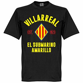 Villarreal Established Tee - Black
