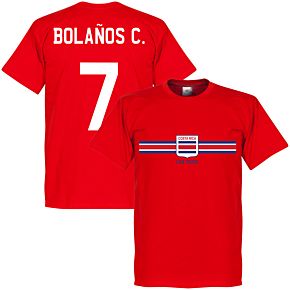 Costa Rica Bolanos C. Team Tee - Red
