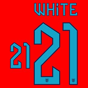 White 21 (Official Printing) - 22-23 England Away