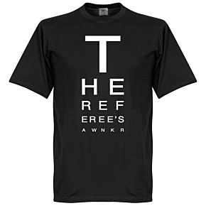 Referee Eye Test Tee - Black