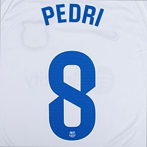 Pedri 8 (La Liga) - 23-24 Barcelona Away KIDS