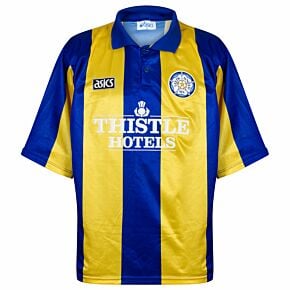 Asics Leeds United 1993-1994 Away Shirt USED Condition (Great) - Size XXL