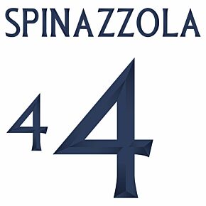 Spinazzola 4 (Official Printing) - 23-24 Italy Away