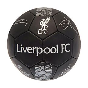 Liverpool Signature Skills Ball -Black/Silver (Size 1)