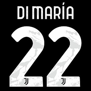 Di María 22 (Official Printing) - 22-23 Juventus Away