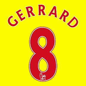 Gerrard 8 (Official Premier League PS-Pro) - 07-17 Liverpool Away