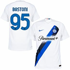 23-24 Inter Milan Dri-Fit ADV Match Away Shirt + Bastoni 95 (Official Printing)